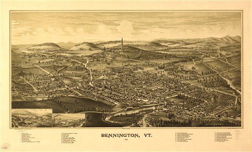 Bennington, Vt. 1887. LOC 75696619