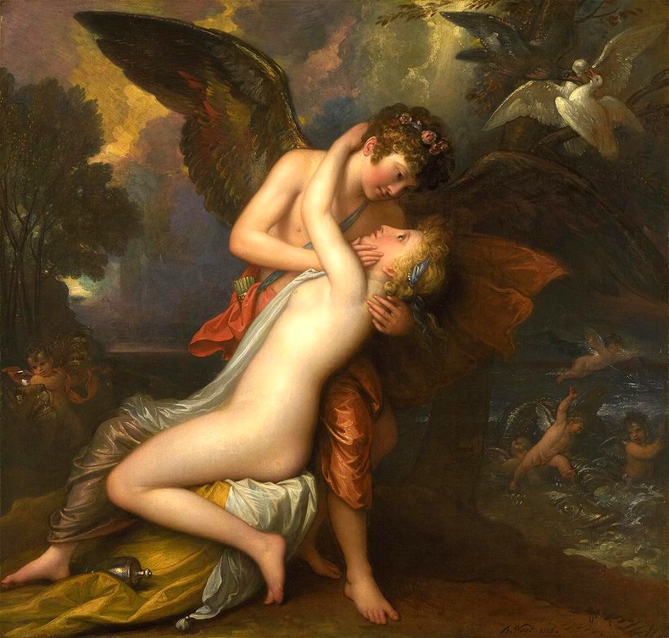 Benjamin West - Cupid and Psyche - 2010.44 - Crystal Bridges Museum of American Art