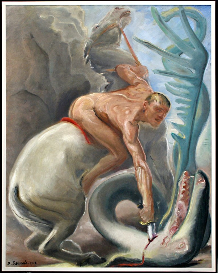 Benno Berneis - Der heilige Georg - BG-M 12164^14 - Berlinische Galerie
