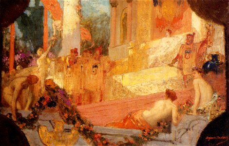 Benjamin-Constant-Paris Welcoming the World. Free illustration for personal and commercial use.