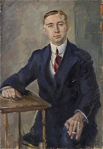 Benno Berneis - Herrenportrait Schmidt (Bildnis Rud. Johann Schmied) - BG-M 12158^14 - Berlinische Galerie