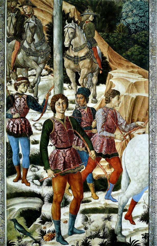 Benozzo Gozzoli - Cortège du vieux Mage1