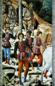 Benozzo Gozzoli - Cortège du vieux Mage1