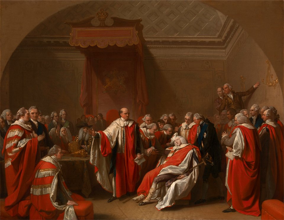 Benjamin West - The Death of Chatham - Google Art Project