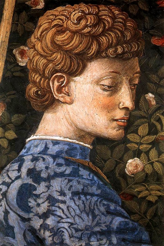 Benozzo Gozzoli - Procession of the Middle King (detail) - WGA10262