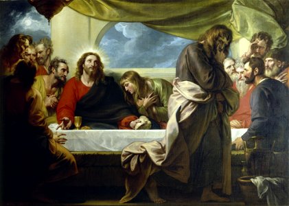 Benjamin West - The Last Supper - 80.101 - Detroit Institute of Arts