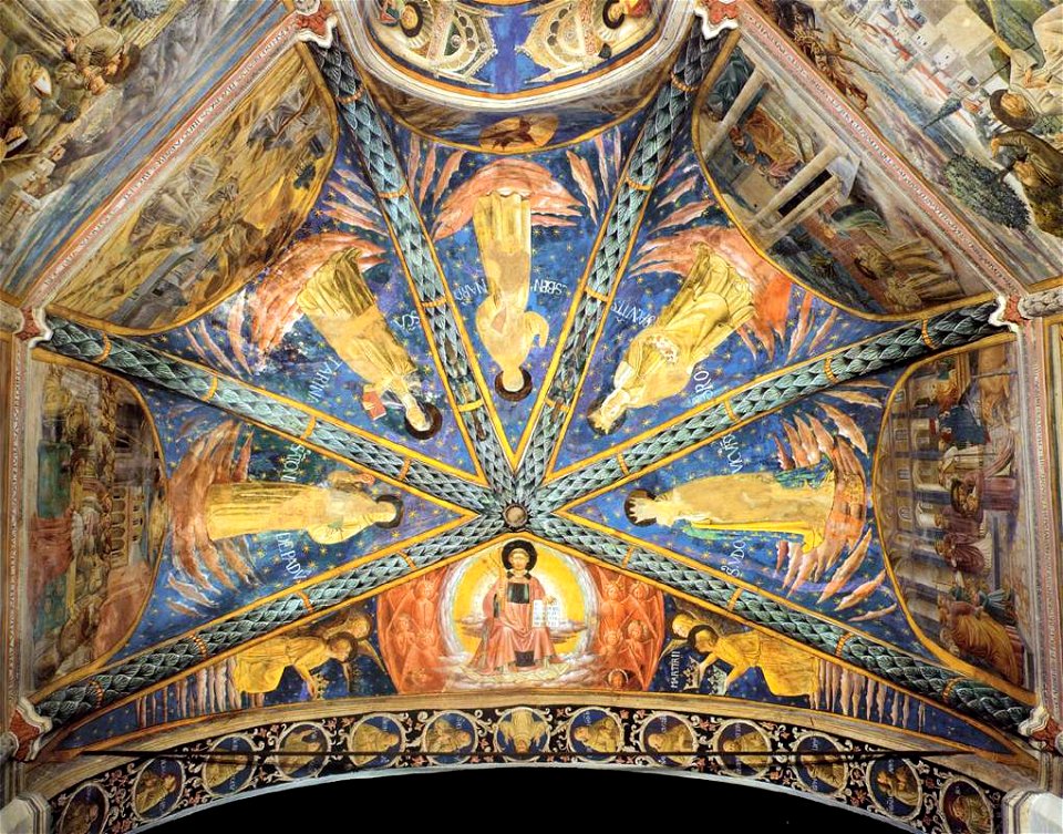 Benozzo Gozzoli - St Francis in Glory and Saints - WGA10244
