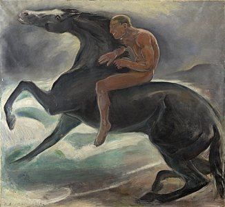 Benno Berneis - Reiter am Meer - BG-M 12162^14 - Berlinische Galerie