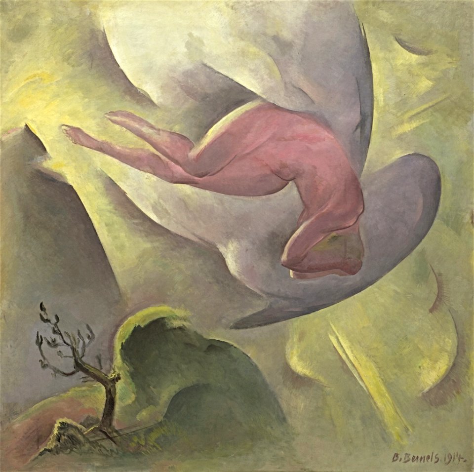 Benno Berneis - Stürzender Engel - BG-M 12167^14 - Berlinische Galerie