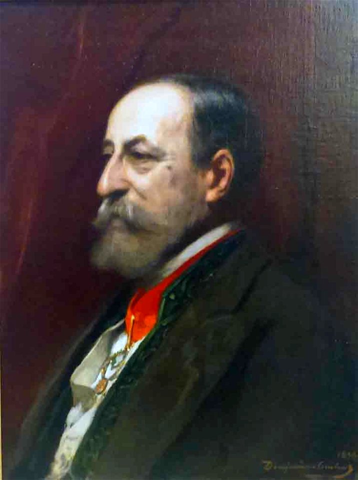 Benjamin Constant - Portrait de Camille Saint-Saens