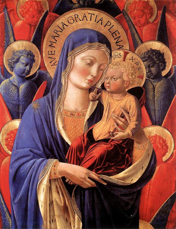Benozzo Gozzoli - Madonna and Child - WGA10327
