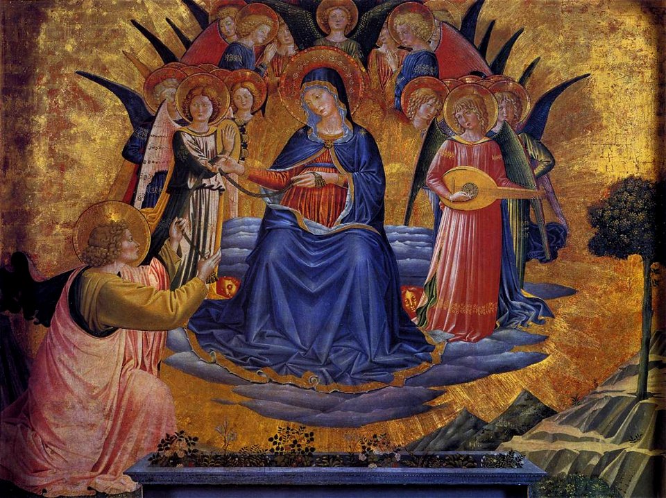 Benozzo Gozzoli - Madonna della Cintola (detail) - WGA10220