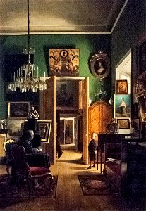 Bennet - Interior of the Painter's Home in Stockholm