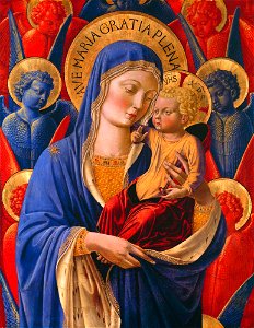 Benozzo Gozzoli - Virgin and Child with Angels - 77.2 - Detroit Institute of Arts
