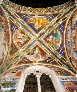 Benozzo Gozzoli - View of the vaults - WGA10316