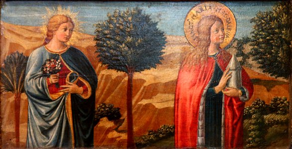 Benozzo Gozzoli-une bienheureuse et sainte Madeleine