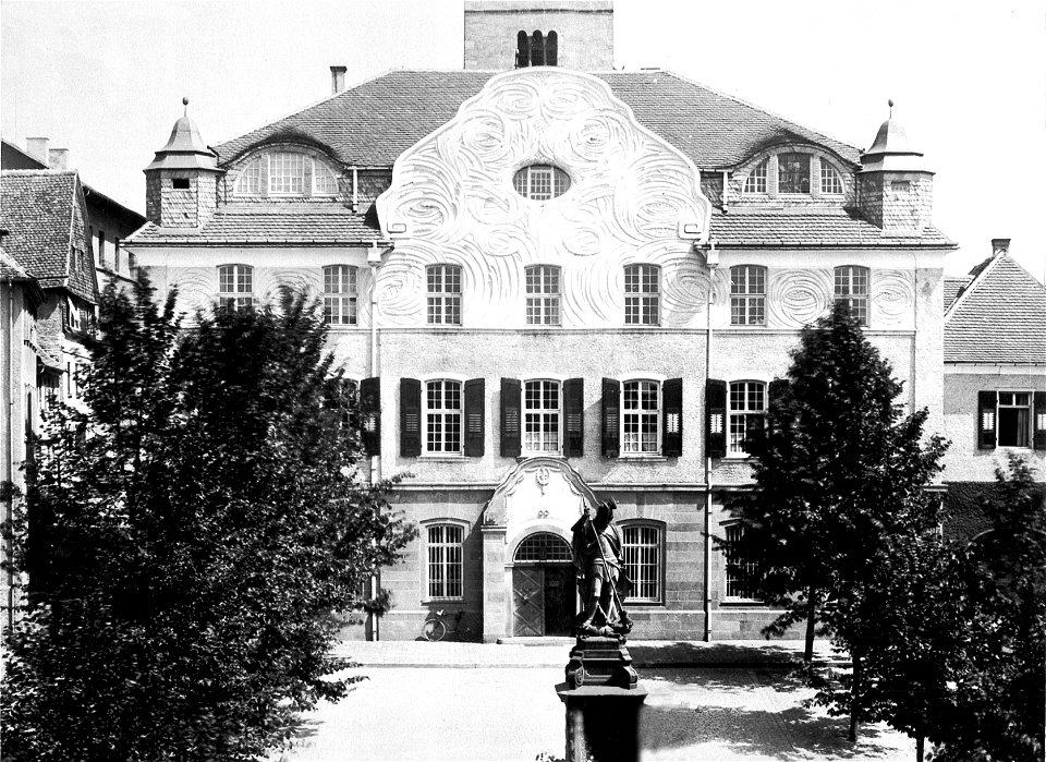 Bensheim Rathaus 1905