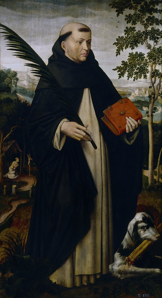 Ambrosius Benson - Santo Domingo de Guzman, Museo del Prado, Madrid