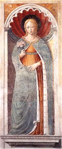 Benozzo Gozzoli - St Fina (on the pillar) - WGA10323