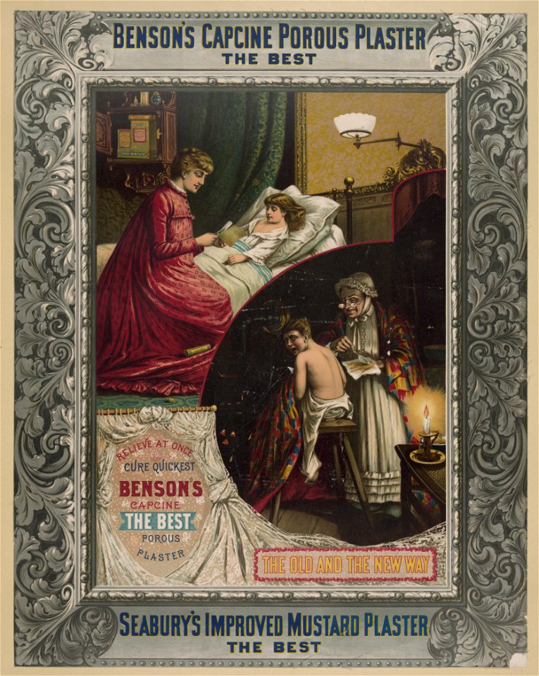 Benson's capcine porous plaster. The best LCCN2003680502