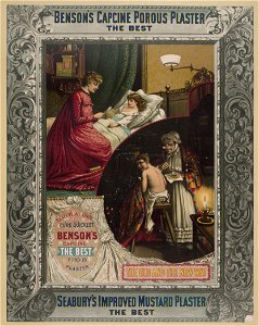 Benson's capcine porous plaster. The best LCCN2003680502