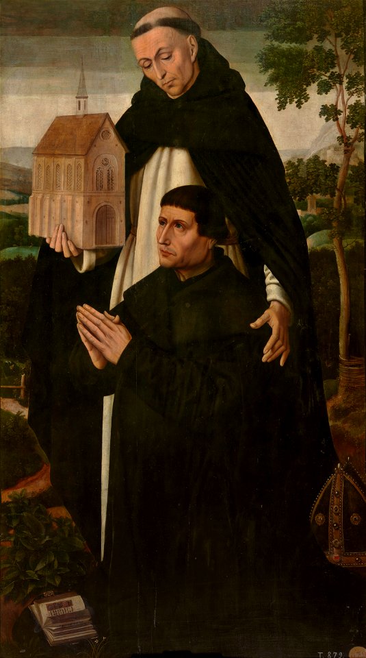 Ambrosius Benson - Santo Tomás y un donante, Museo del Prado, Madrid