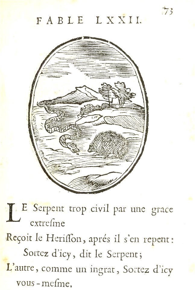Benserade - Fables d’Ésope en quatrains, 1678-page85