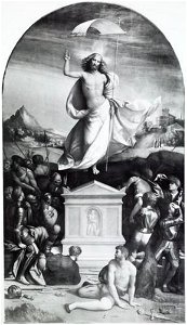 Benvenuto Tisi da Garofalo - De wederopstanding van Christus - GG 9551 - Kunsthistorisches Museum