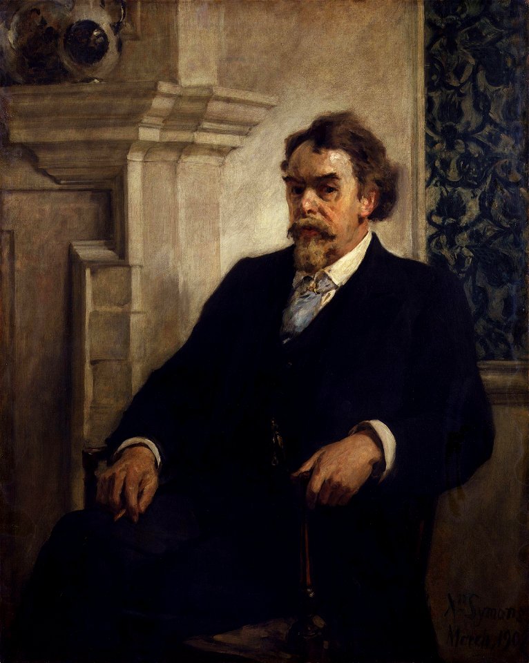 John Francis Bentley by William Christian Symons