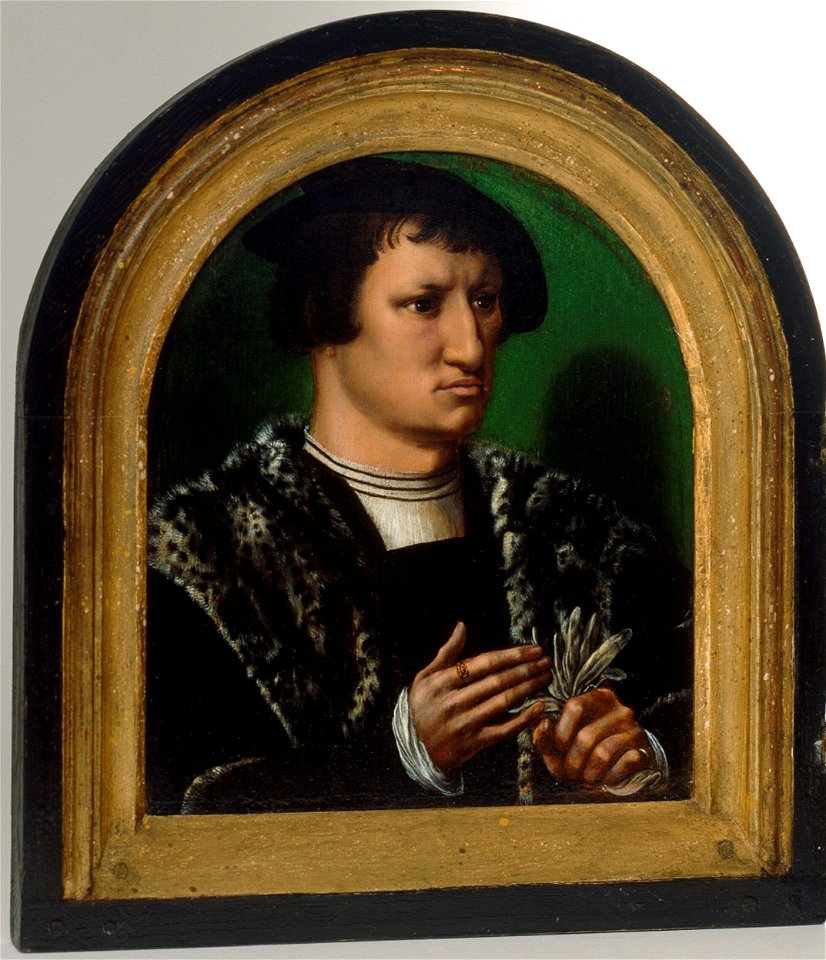 Ambrosius Benson - Portraits of Cornelius Duplicius de Scheppere and his wife Elizabeth Donche - Google Art Project (cropped)