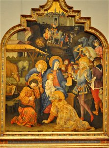 Benvenuto di Giovanni - Adoration of the Magi