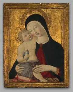 Benvenuto di Giovanni di Meo del Guasta - Virgin and Child - 2009.97.1 - Yale University Art Gallery