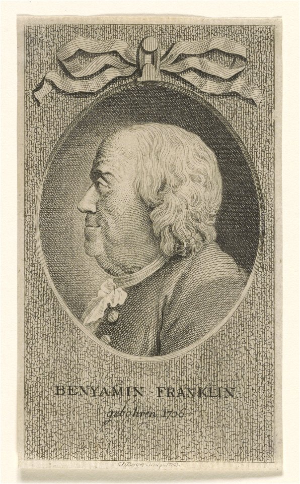 Benyamin (sic) Franklin gebohren 1706 - D. Berger sculp., 1783. LCCN2003675422