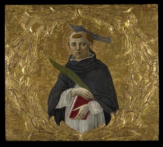 Benvenuto di Giovanni di Meo del Guasta - Saint Peter Martyr - 1946.316 - Yale University Art Gallery