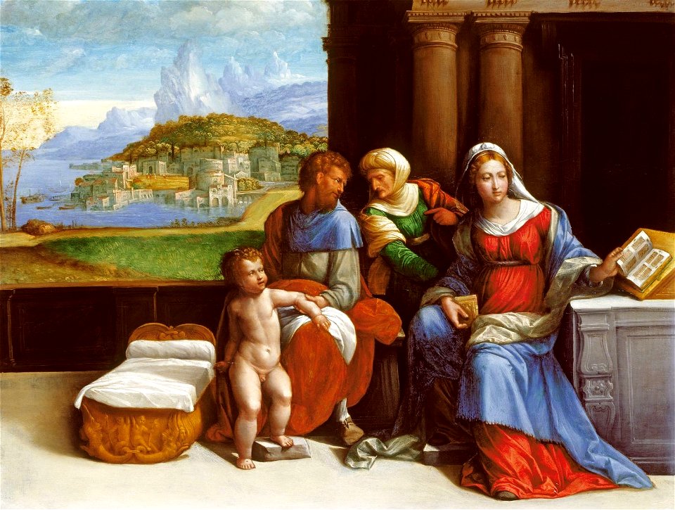 Benvenuto di Pietro Tisi, called Garofalo (1476-Ferrara 1559) - The Holy Family - RCIN 406923 - Royal Collection