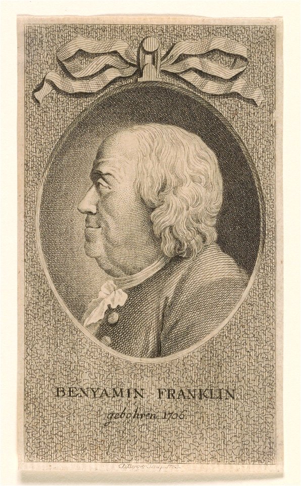 Benyamin (sic) Franklin gebohren 1706 - D. Berger sculp., 1783. LCCN2003675422