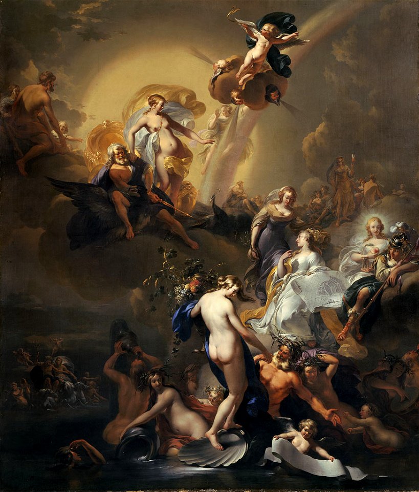 SA 2079-Allegorie op de uitbreiding van Amsterdam