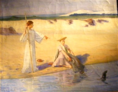Berck, musée, Charles Roussel, l'Ange
