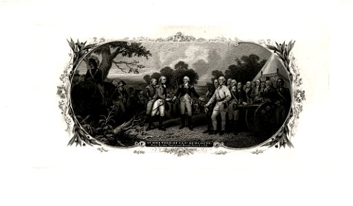 BEP-GIRSCH-Surrender of General Burgoyne (Trumbull) reduced original