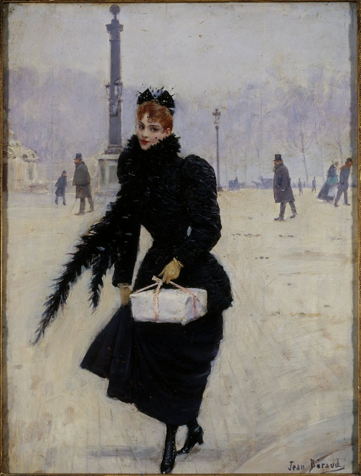 Jean Beraud, Parisienne place de la Concorde