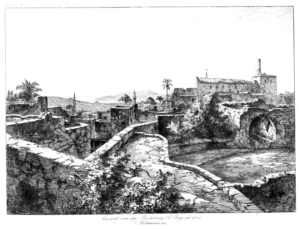 Berg Rhodus 35 - Aussicht von der Meisterburg