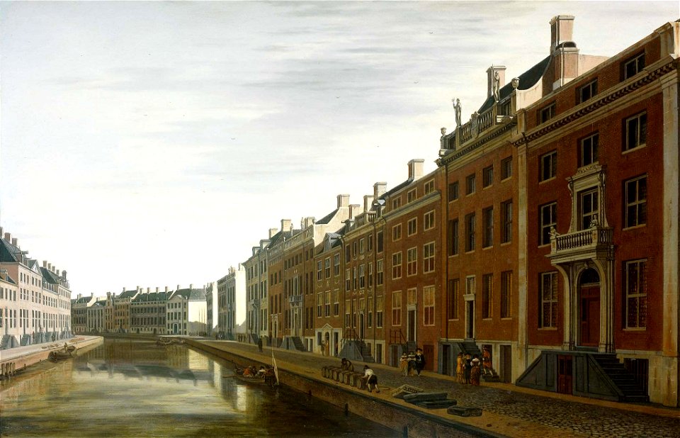 Berckheyde - De bocht van de Herengracht