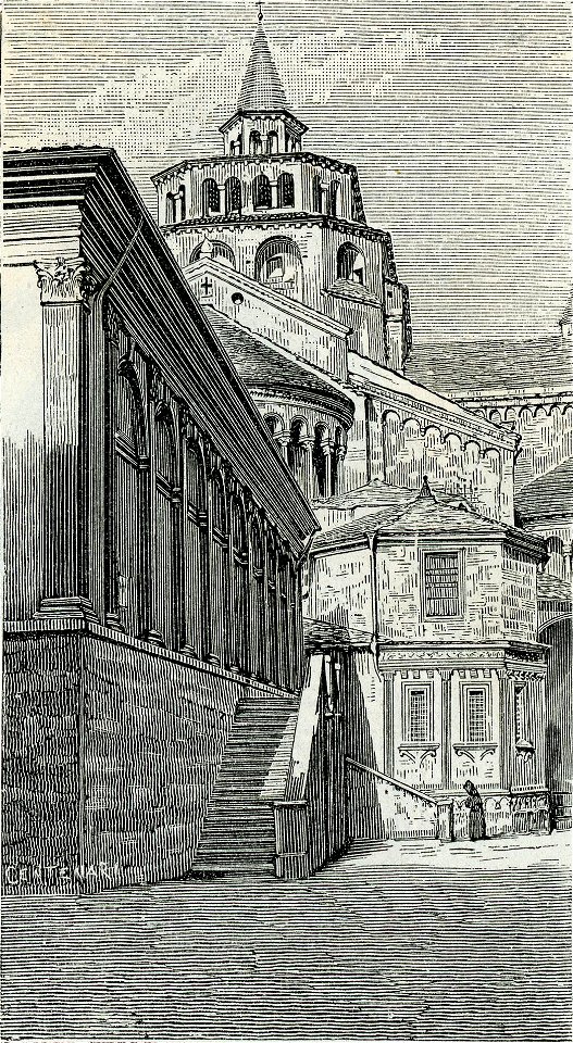 Bergamo (Santa Maria Maggiore) fianco della chiesa