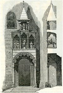 Bergamo (Santa Maria Maggiore) porta principale