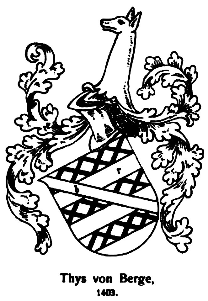 Berge-Wappen (Berghe-Bastard)