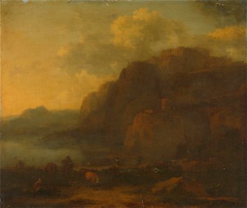 Italiaans landschap. Rijksmuseum SK-A-26