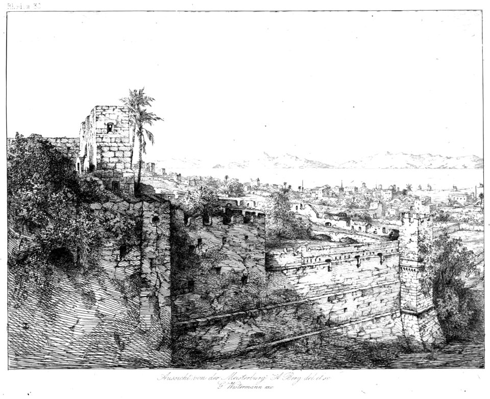 Berg Rhodus 30 - Aussicht von der Meisterburg