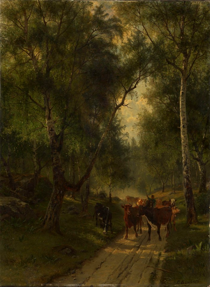 Edvard Bergh - Birch Wood - NG.M.00268 - National Museum of Art, Architecture and Design