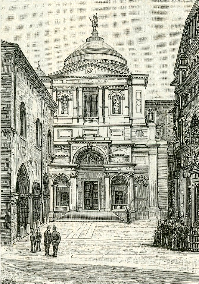 Bergamo facciata della Cattedrale