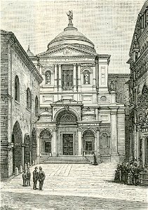 Bergamo facciata della Cattedrale